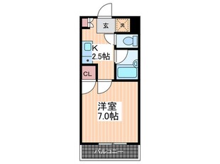 よしもとハイツの物件間取画像